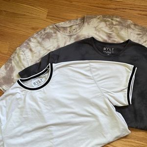 Lot of three BYLT Basics T Shirts